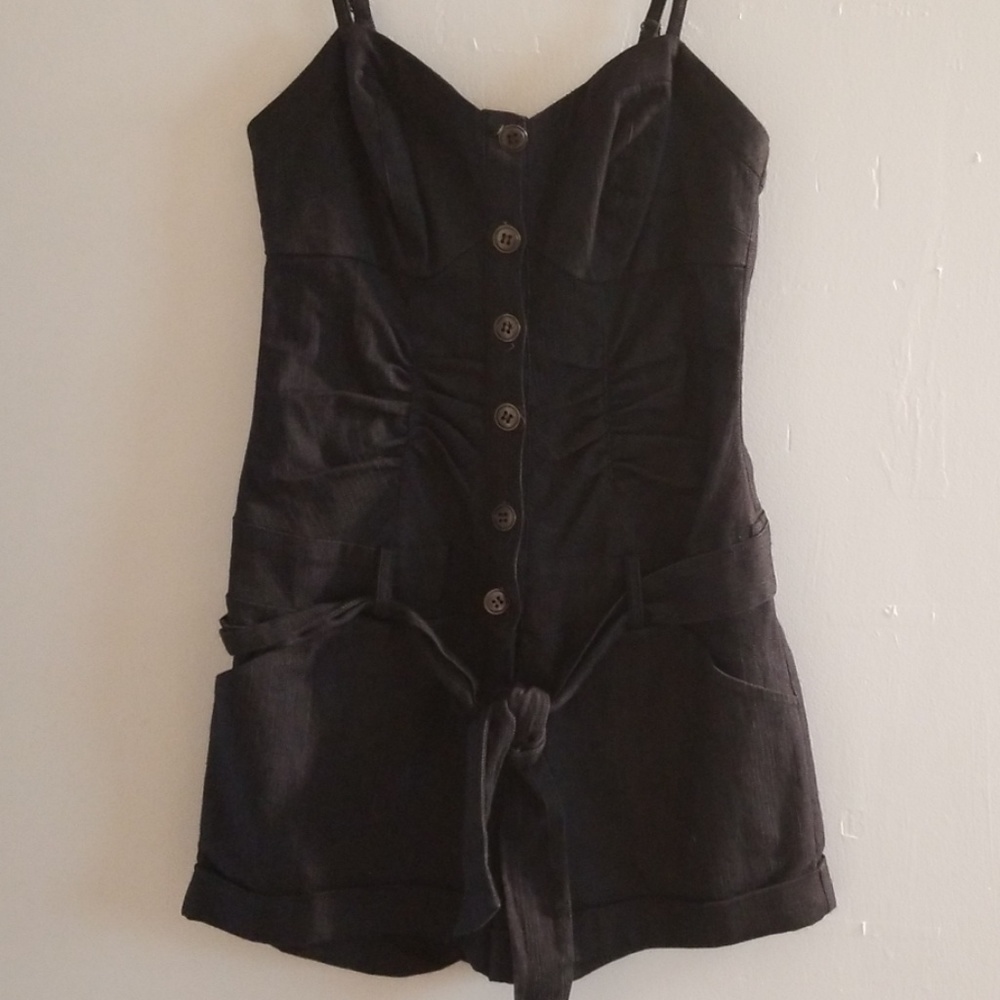 Cute Jean Romper